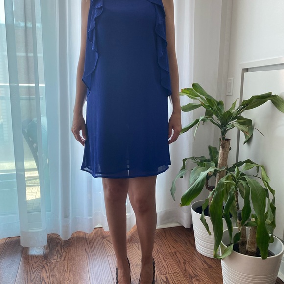 Royal Blue Dress Without Straps Size Small - Picture 6 of 10